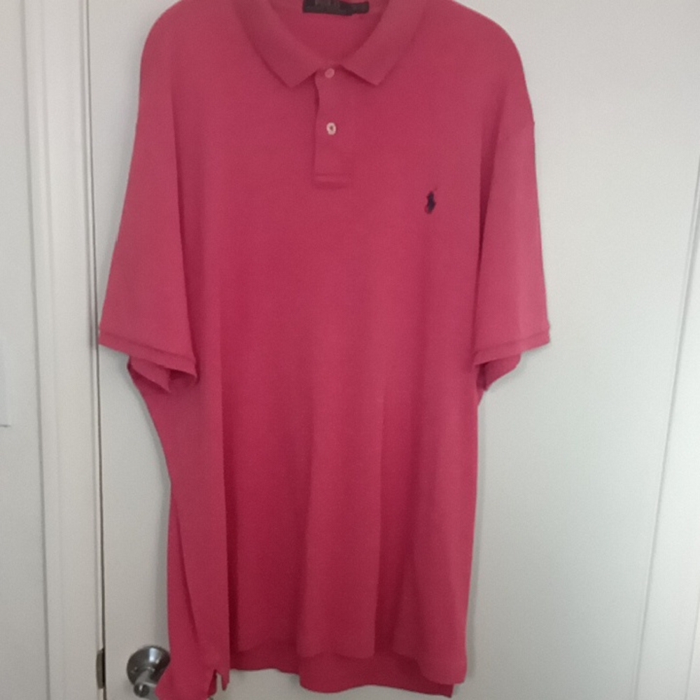 Ralph Lauren Salmon Pink Polo Shirt